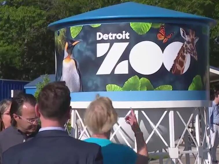 Detroit Zoo water tower design revealed