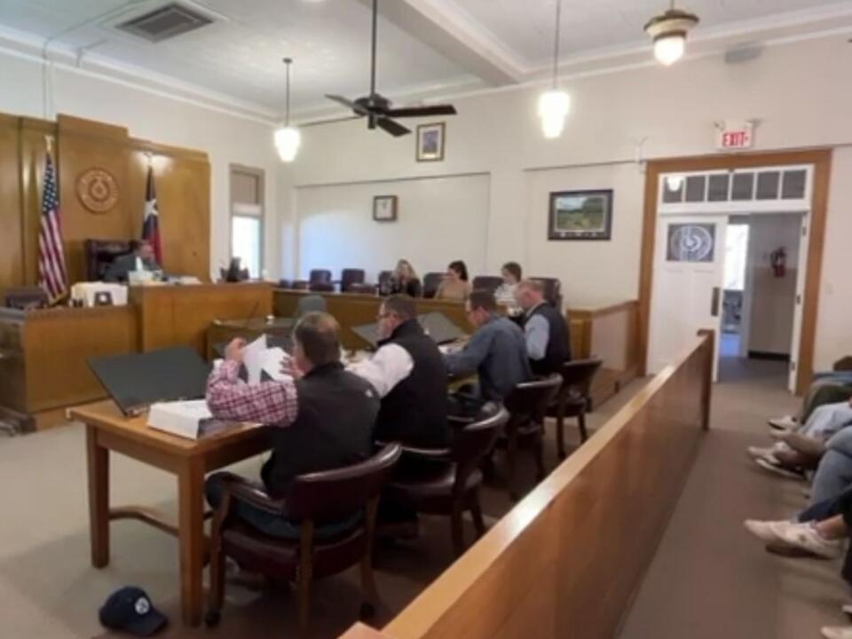 Hansford County Commissioners Court Presents Via YouTube