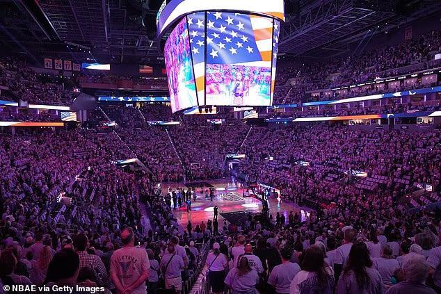 WNBA players walk off the court for national anthem to spark fury with ...