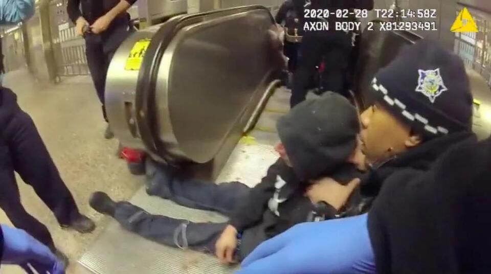 Lawsuit Filed by Man Police Shot in CTA Red Line Station Set for Trial ...