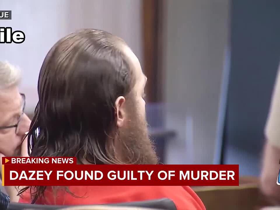 Tyler Dazey found guilty of murder, animal abuse