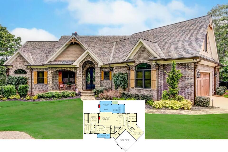 Cavendish Grove 6-Bedroom French Country with Walkout Basement (2,806 Sq. Ft. Floor Plan)