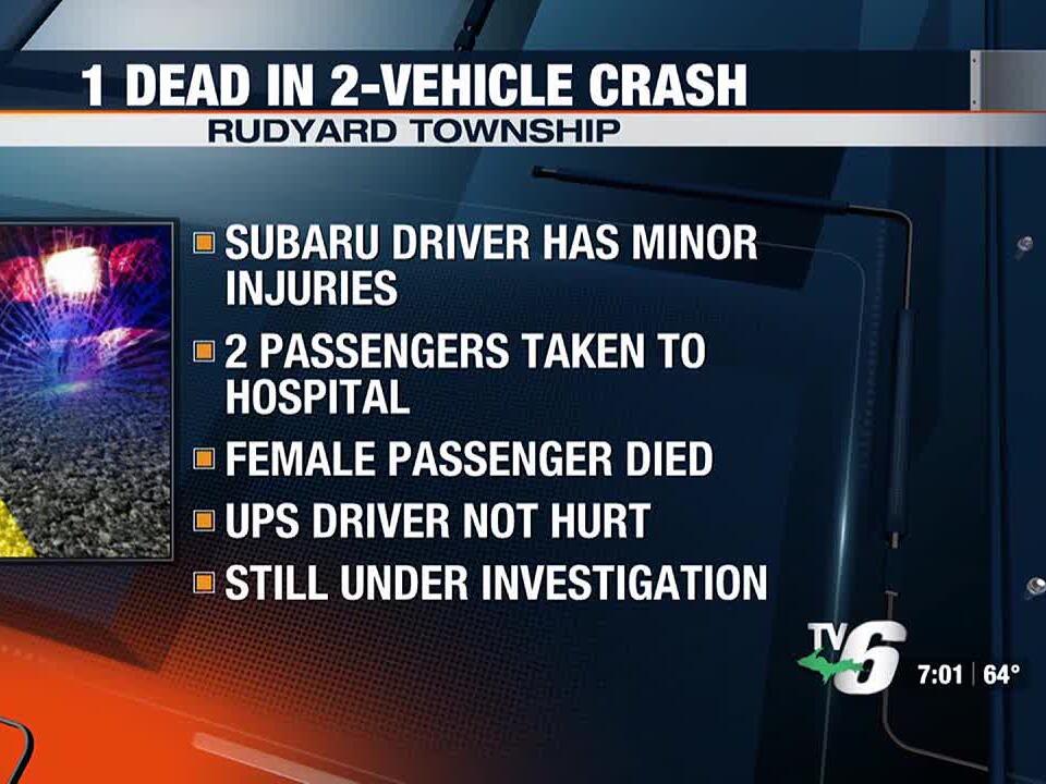 Woman dead following Chippewa County crash