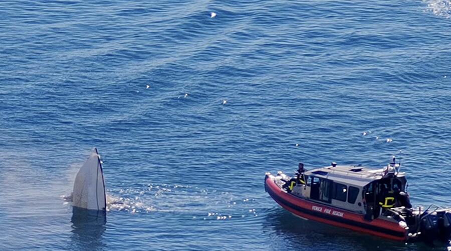 Miracle on the Water: Everyone Safe After Boat Explodes in Flames ...