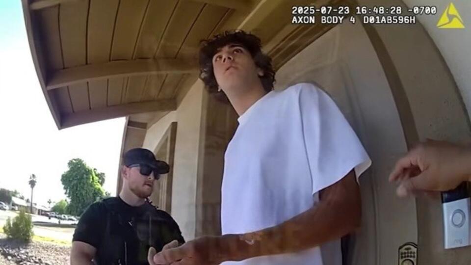 Police bodycam footage shows the arrest of a TikTok prankster now ...