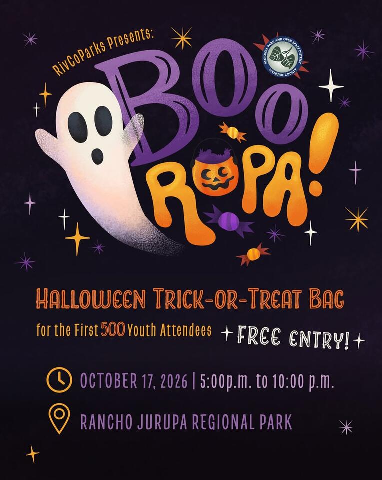 Free Boo-Rupa Halloween Night at Rancho Jurupa Park - NewsBreak
