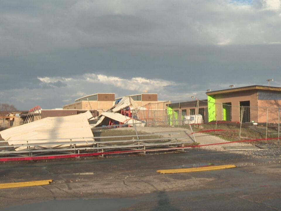 Storms causes damage in Beardstown