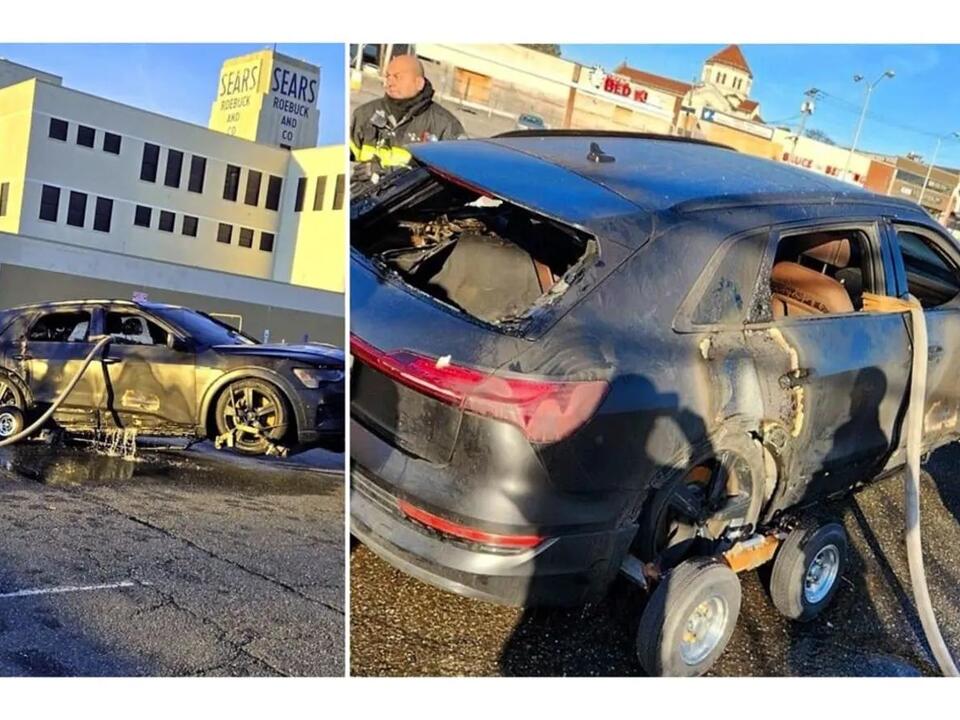 Electric Car Fire At New Hackensack Apartment Complex Takes 7 Hours To