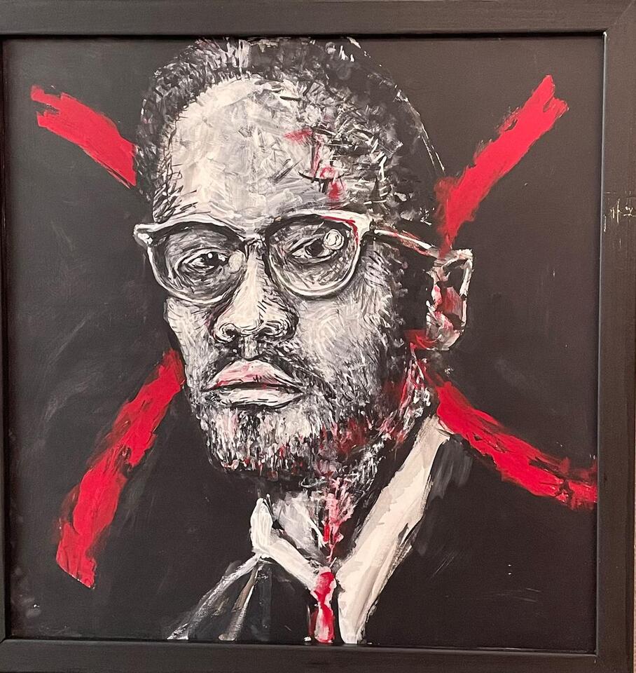 Brad Rice art show at Medina Library features cultural icons - NewsBreak