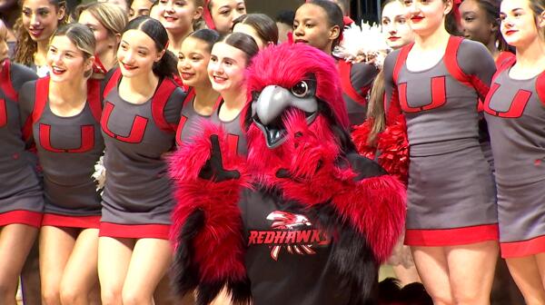 Union Public Schools reveals new Rocket the Redhawk mascot - NewsBreak