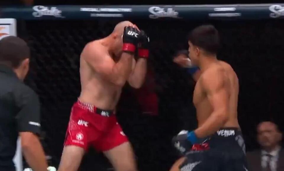 UFC Fighter Cristian Perez Wins Debut by Knockout in Edmonton - NewsBreak