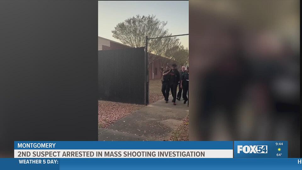 Second suspect charged in downtown Montgomery mass shooting - NewsBreak
