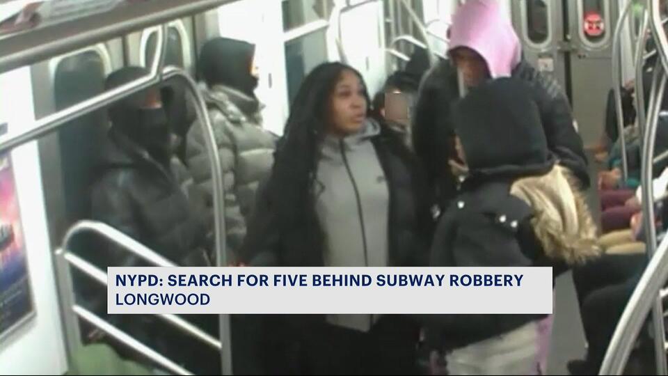 NYPD: Man attacked, robbed on 2 train in Longwood; 5 suspects sought ...
