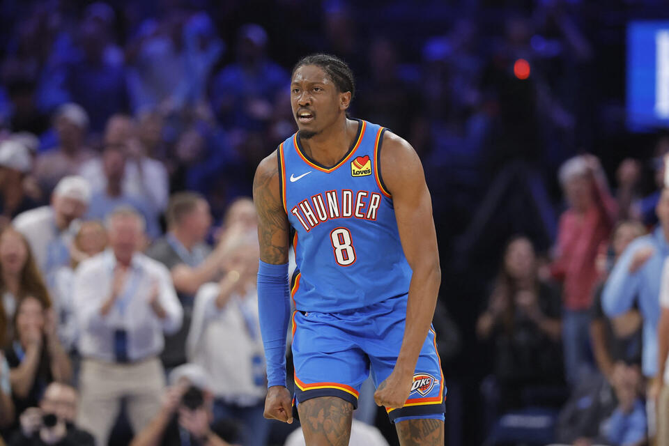 Thunder star Jalen Williams stretchered off court after gruesome leg ...