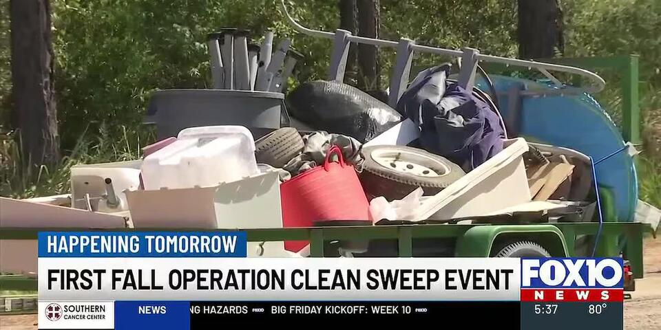Mobile County holds first fall Operation Clean Sweep event - NewsBreak