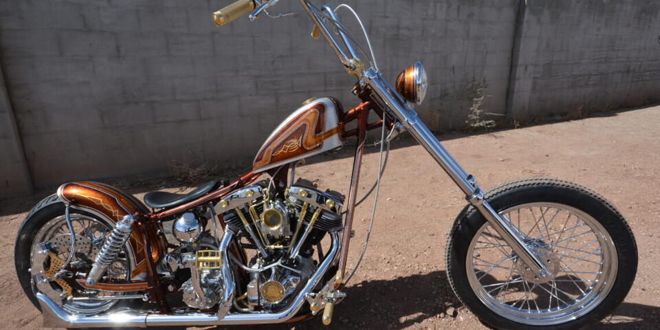 Steve Reed Shovelhead Chopper “Geraldine”: A 70s-Inspired Throwdown ...