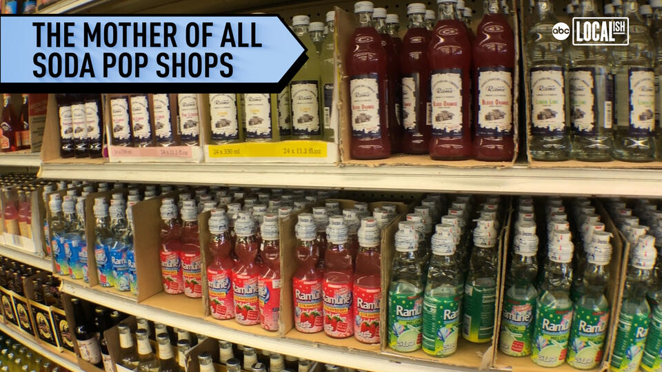  Soda  pop  shop  features more than 700 flavors of soda  