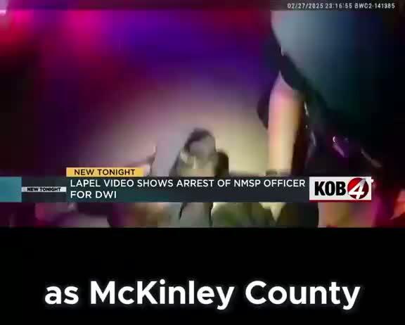 New Mexico State Police officer arrested for drunk driving charged with ...