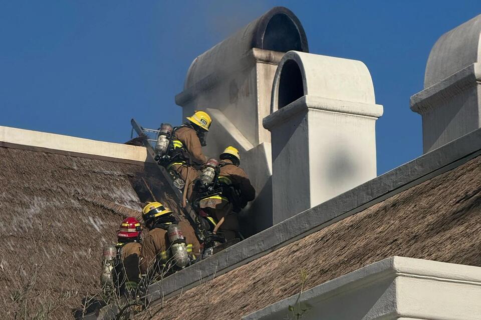 Firefighters Battle Residential Structure Fire on Picacho Lane in ...