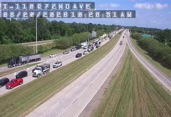 I-110 south reopens at Airline Highway after spilled truckload cleared, DOTD says
