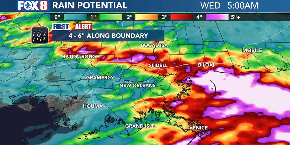FIRST ALERT WEATHER DAY: Strong storms likely today with flooding ...