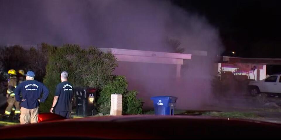 Charging electric vehicle catches fire, spreads to Tempe home - NewsBreak