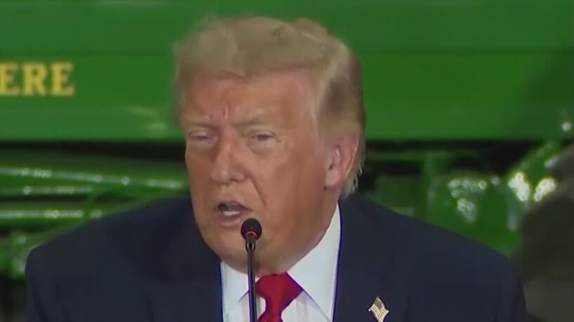 Trump floats idea of potential bailout for famrers in Wisconsin visit