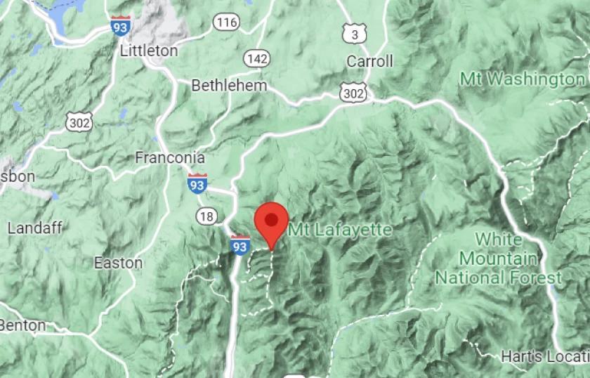 NH Fish and Game rescued two MA hikers from Mount Lafayette early ...
