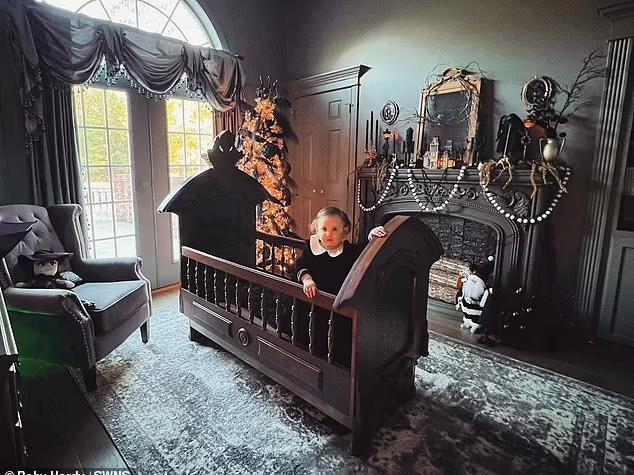 Gothic shop baby crib