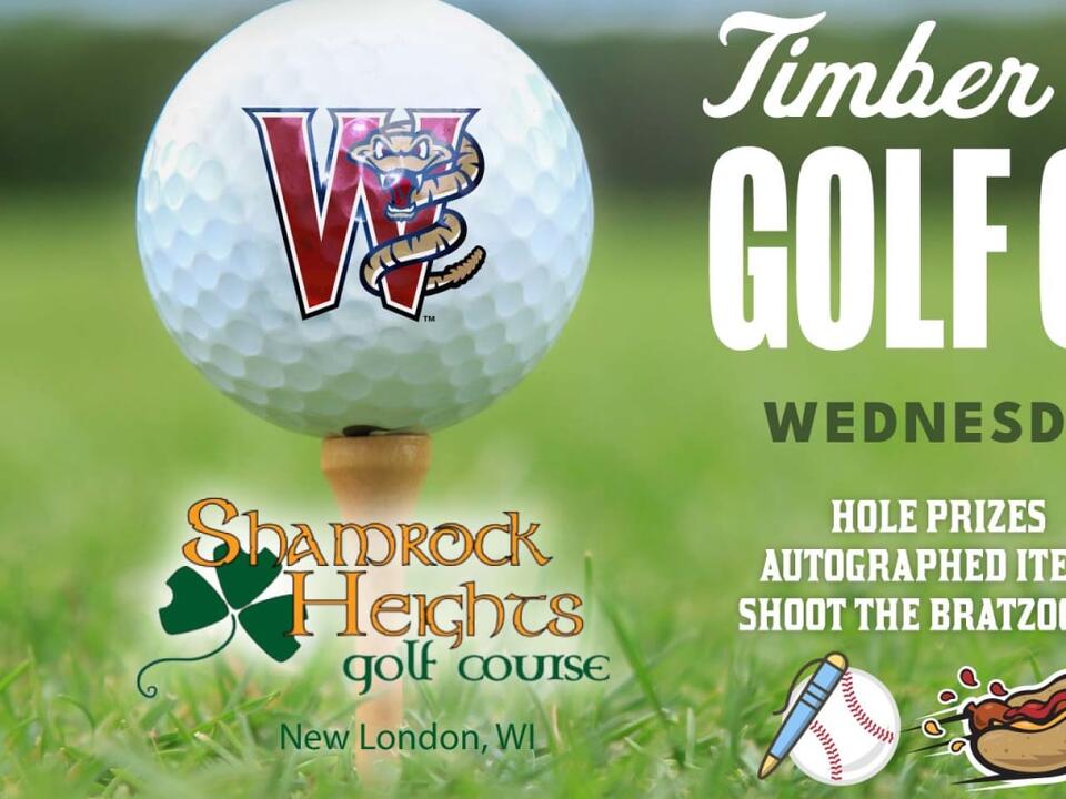 Wisconsin Timber Rattlers Charity Golf Outing on September 25