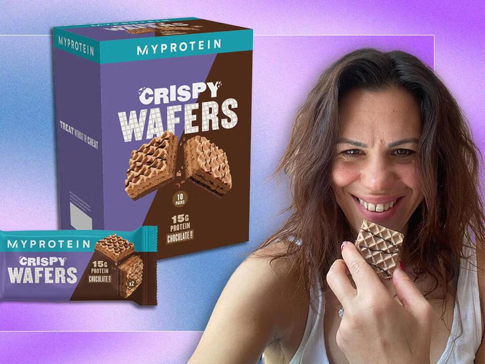 Myprotein chocolate wafers review Tasty, filling and under 200 calories