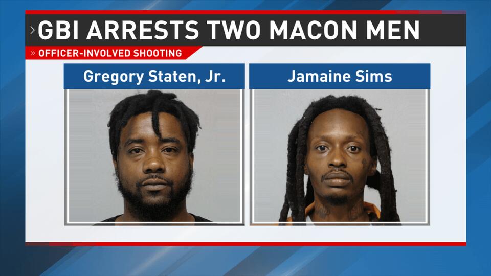 GBI announces arrest of two Macon men after police chase, shooting at ...