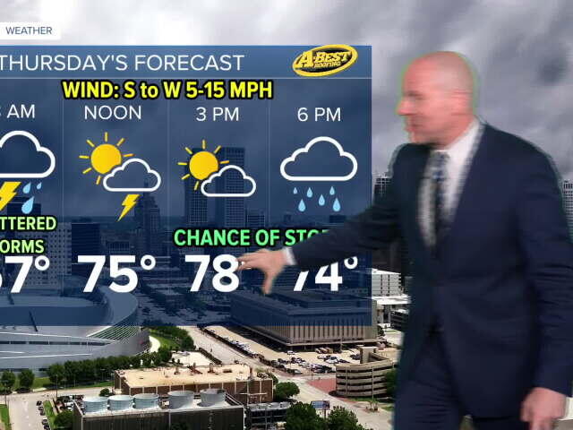 Heavy Rain And Storms Remain Into Thursday