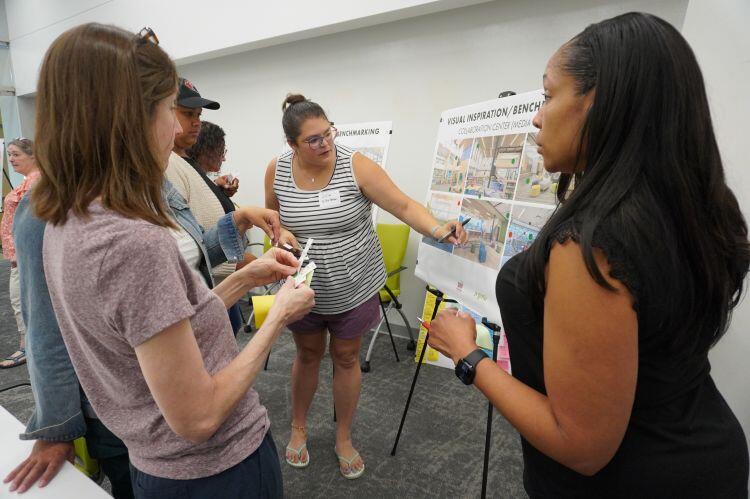 Staff weighs in on plans for ‘the school of our dreams’