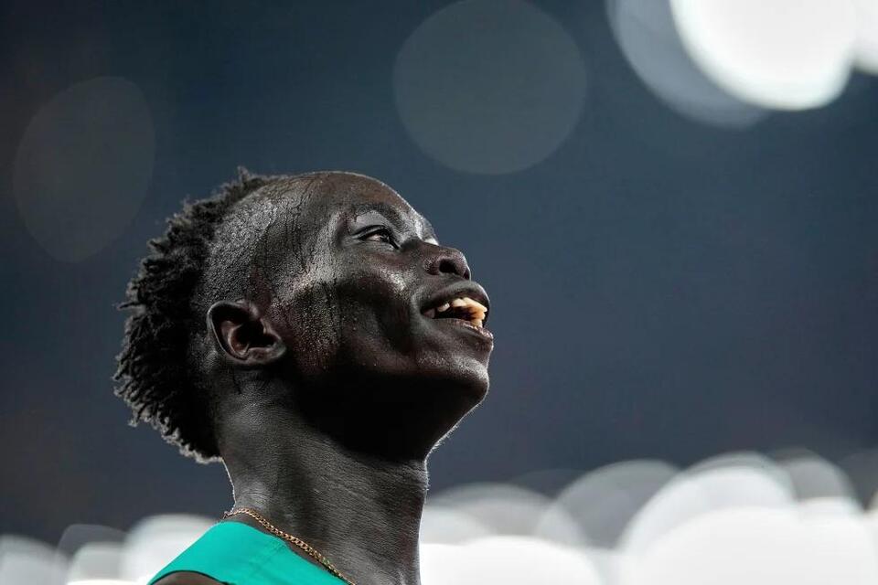 Star sprinter Gout Gout qualifies fastest for 100 meters at Australian ...