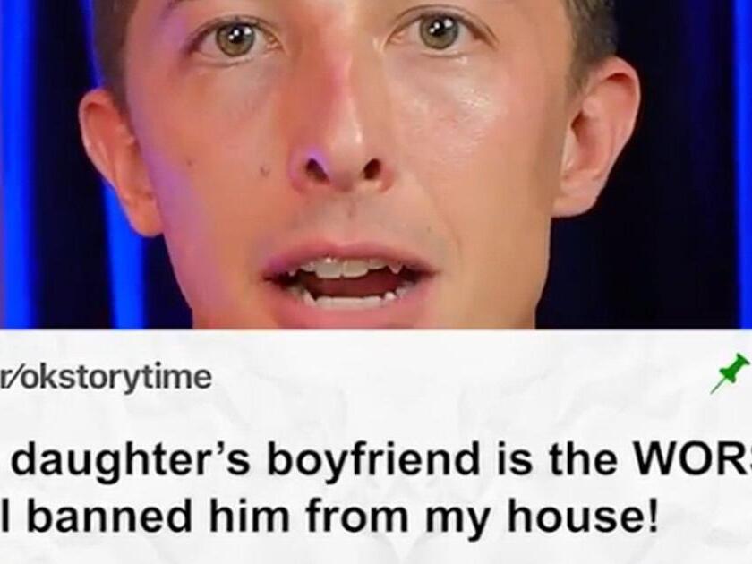My daughter’s boyfriend is the WORST…so I banned him from my house! r