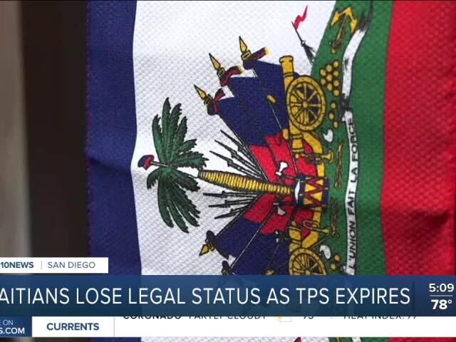 Hundreds of thousands of Haitians lose legal status as TPS expires