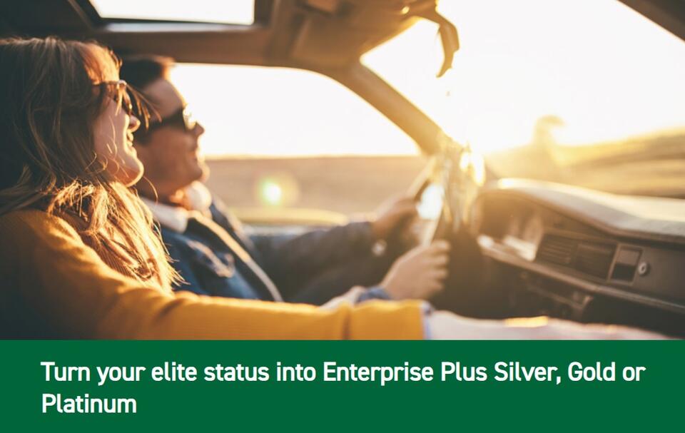 Enterprise status match giving status through February 2027 (match from ...