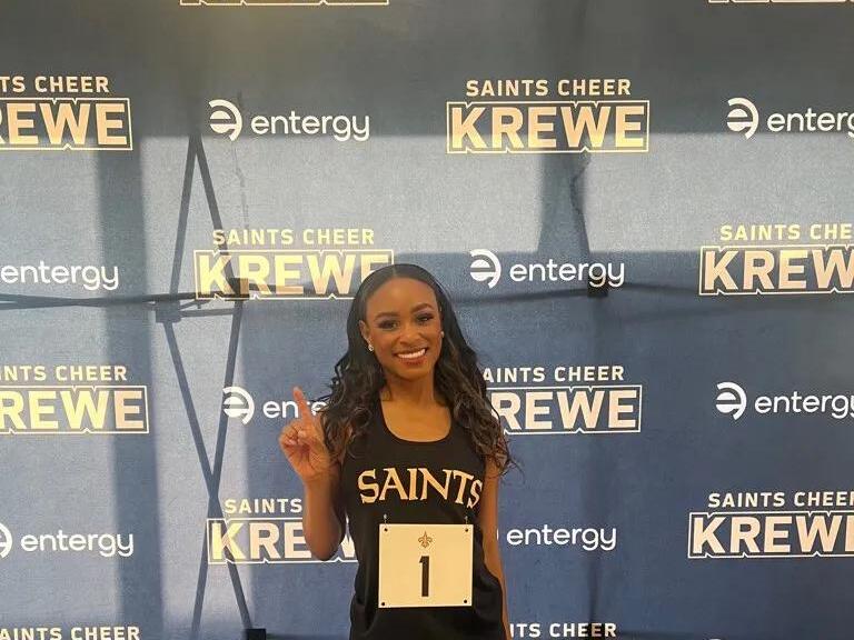 Brusly grad lands spot on New Orleans Saints cheer squad