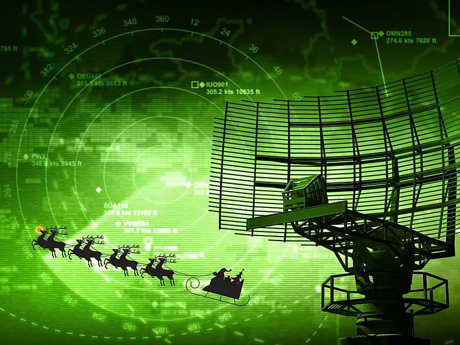 Follow Santa’s Christmas Eve Progress with NORAD’s Live Santa Tracker