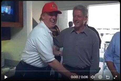 Fact Check: Video Of Donald Trump Touching Bill Clinton's Crotch Is NOT