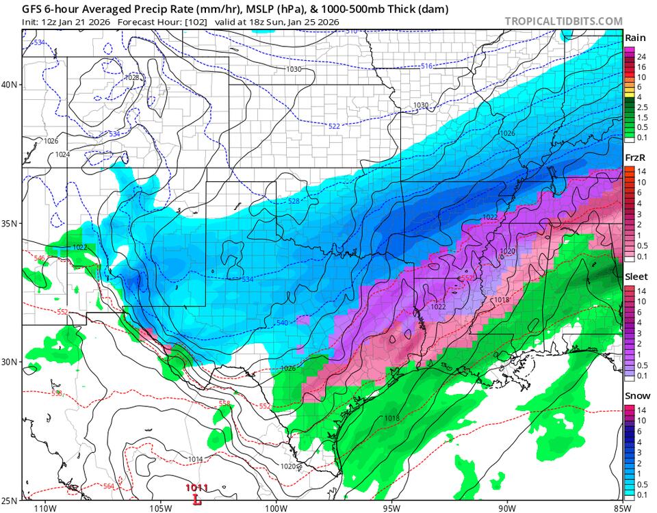 Weather Emergency Unfolds in Texas; Winter Storm Watches Up For Dallas ...