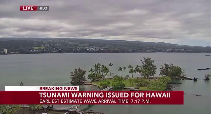 Where are the tsunami warning center located