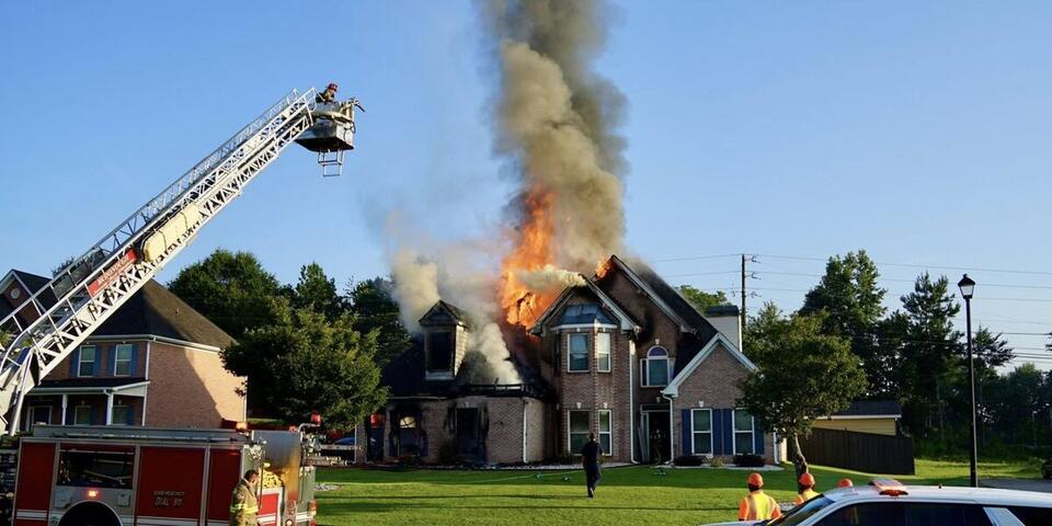 Crews respond to large house fire in Henry County - NewsBreak