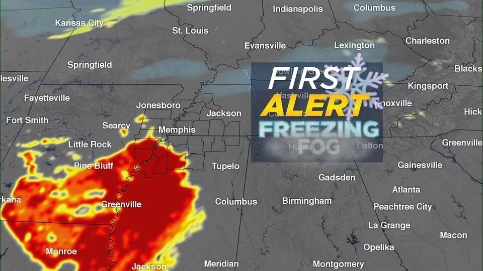 ALERT DAY: freezing fog settles in this evening & overnight creating ...
