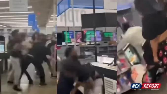 BRAWL-MART II: Large Fight on Video at Walmart on Highland Drive ...