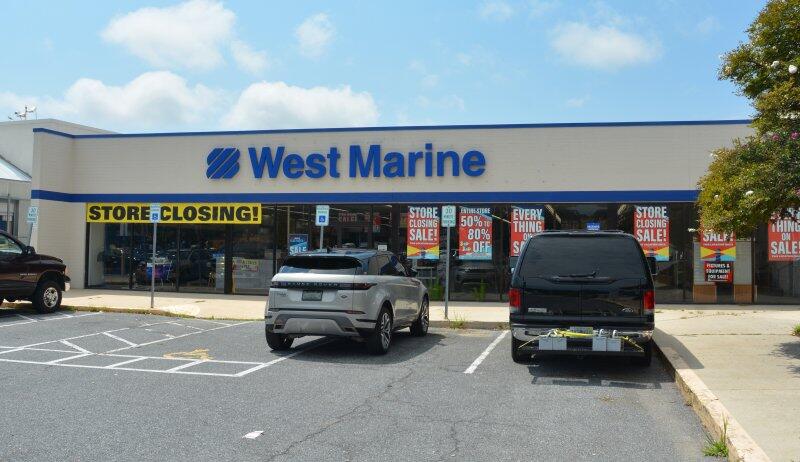 West Marine in Rehoboth Mall closing