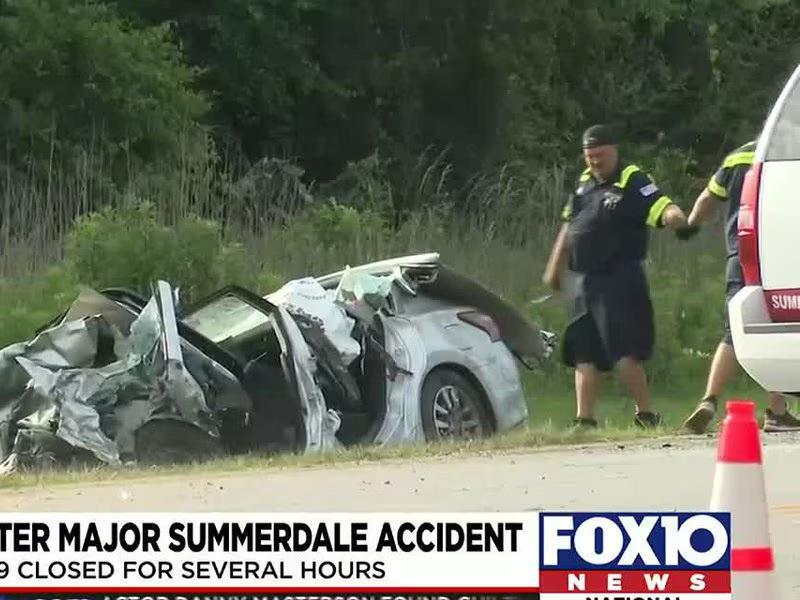 Wreck in Summerdale leaves one critically injured