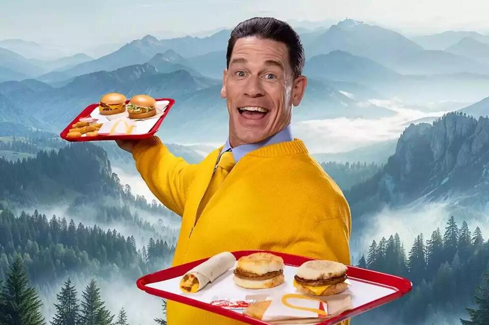 John Cena Introduces New McDonald’s McValue Menu NewsBreak