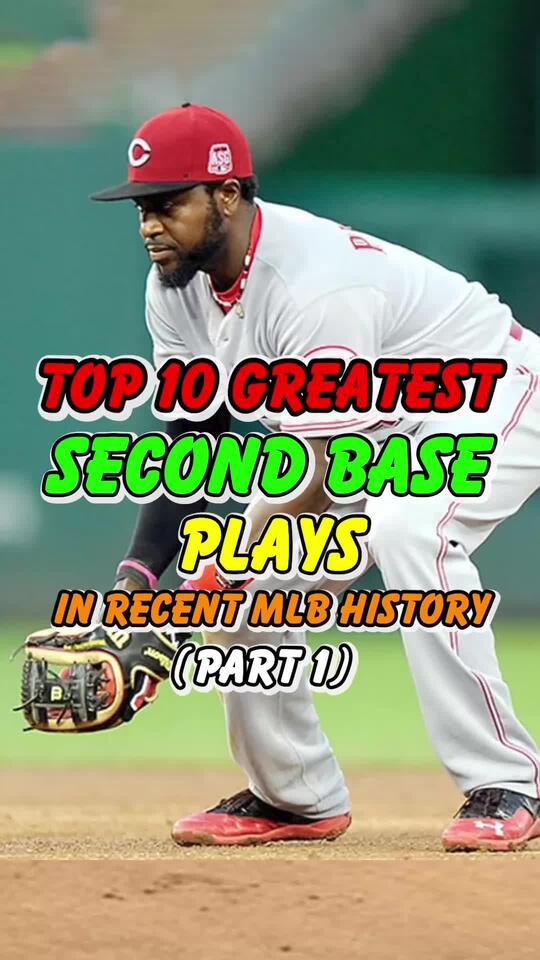 Top 10 Greatest Secondbase Plays in recent MLB History Part 1 baseball ...